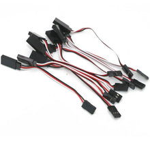 10pcs 100mm/150mm/200mm/300mm/500mm RC Servo Extension Cord Cable Wire Lead JR For Rc Helicopter Rc Drone