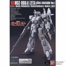 OHS Bandai HGUC 182 1/144 MSZ-006A1 Zeta Plus Unicorn Ver Mobile Suit Assembly Model Kits