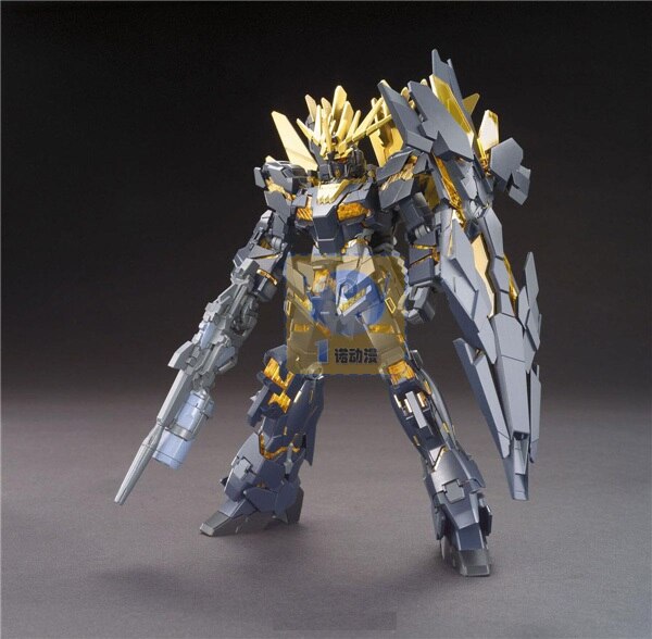 Original HG 1/144 Gundam Model RX-0 FULL UNICORN GUNDAM 02 BANSHEE NORN Armor Unchained Mobile Suit Kids Toys