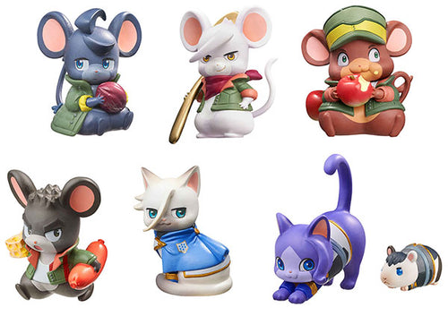 Mobile Suit Gundam IRON-BLOODED ORPHANS Cat & Mouse Cosplay Ver. Action Figure Toy 6pcs/set 5cm KT4108