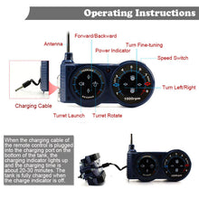4 Colors Mini Tiger Military Battle RC Tank Remote Radio Control Army Panzer Armored Children Electronic Toys for Boys Kids Gift