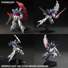 MOON Gundam Model HG 1/144 Banshee UNICORN Jegan AMS-123X-X Delta Armor Unchained Mobile Suit Kids Toys