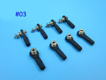 20Pcs M2/M2.5/M3 Plastic Ball Joint 2/3mm Tie Link Rod End Holder Wear Resisting Connector For Rc Boat Car Airplane Trucks Buggy