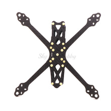 Johnny 2 5inch X5 227 wheelbase 227mm Pure Carbon Fiber FPV Quadcopter Frame with 5mm Arm / 5V 12V PDB for RC Racing Drone 220mm