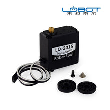 LD2015 Digital Metal Servo Double-shaft 180 Degrees/ 15kg Torque for Robbot Mechanical Arm Manipulator Arm