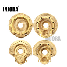 INJORA 2PCS TRX4 Brass Counterweight Balance Weight Portal Drive Housing for 1:10 RC Crawler Traxxas TRX-4