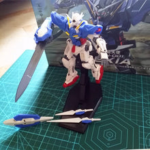 New Gundam Model HG 1:144 Scale Mobile Fighter GN-001 EXIA Assembly Full set Mobile Suit Kids Toys Included in Base