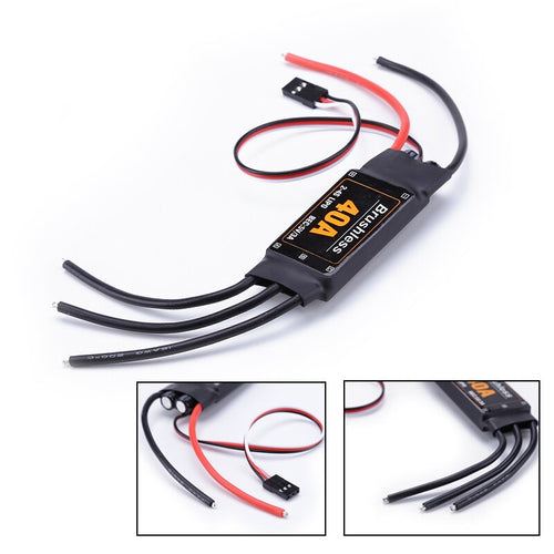 40A Brushless ESC Drone Airplanes Parts Components Accessories Speed Controller Motor RC Toys FPV Durable Quadcopter Helicopter