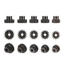 SURPASS HOBBY 5Pcs M1 5mm 11T-15T/15T-19T/18T-22T/ Metal Pinion Motor Gear Set for 1/8 RC Car Truck Brushed Brushless Motor