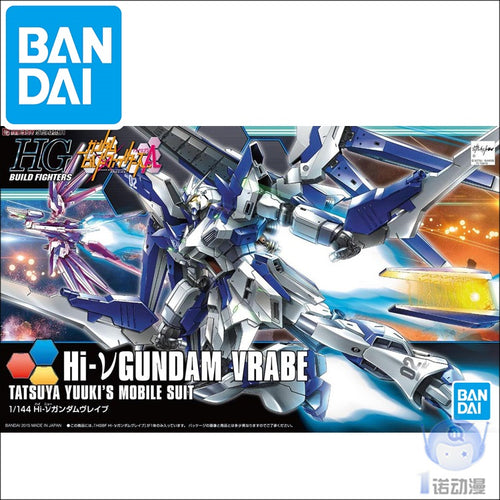 Gundam BANDAI Model HG 1/144 GUNDAM HI-V VRABE Mobile Suit Kids Toys
