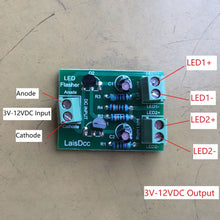 1PC compact Circuit Board to make the crossing signals LED flash Alternately 860039/LaisDcc Brand