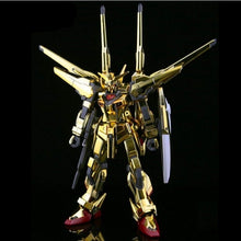 Original Japaness Gundam Model HG 1/144 SHIRANUI AKATSUKI SEED DESTINY GOLDEN GUNDAM Mobile Suit Kids Toys