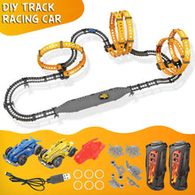 RC Toy Race Track DIY Remote Control Kids Car Electric Handle Control Racing Car Track Model Toy Railway Road Toy