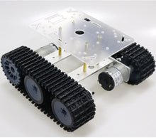 RC Metal Robot Tank Chassis mini TP100 Crawler Caterpillar Tracked Vehicle with Plastic Track for Arduino diy educational kit