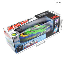 EBOYU C202 High Speed RC Boat Remote Control Race Boat 4 Channels for Pools, Lakes and Outdoor Adventure (Only Works In Water)