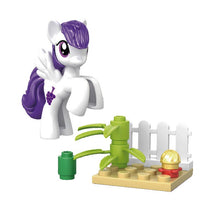 8pcs Princess Girl Unicorn Assemble Model Building Blocks Figures Kits Bricks Kid Children Educational Toys Gift