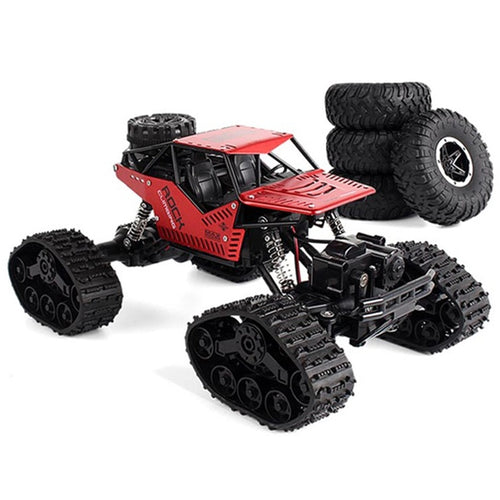 Electric Rc Car Rock Crawler Remote Control Toys Change Track Tire Radio-Controlled Cars Gifts Toys For Boys Rc Crawler Wheel