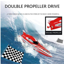 3312M 2.4GHz RC Ship Boat 4 Channels High Speed Mini Racing Boat Waterproof Rechargeable Speedboat Children Toy