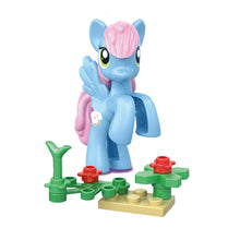 8pcs Princess Girl Unicorn Assemble Model Building Blocks Figures Kits Bricks Kid Children Educational Toys Gift