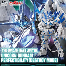 2018 Bandais Gundam NT Model HG 1/144 UNICORN GUNDAM PERFECTIBILITY DESTROY MODE NT Mobile Suit Kids Toys