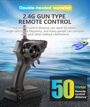 H128 Mini Boat 1/47 2.4GHz Remote Control Speed RC Boat Dual Motors 15km/h Super Speed RC Ship Speedboat Electric RC Toys