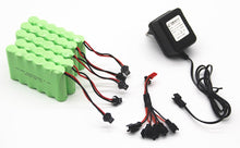 7.2v 2400mah AA NI-MH Battery with charger High capacity electric toy battery Remote car ship robot rechargeable 7.2 v 2400 mah