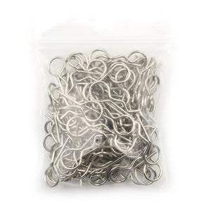 100pcs 1:10 Universal Scale Bend Body Clips Pins Sliver Black Buggy Shell RC Car Parts For Redcat HPI Himoto HSP Truck