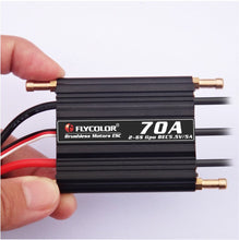 1PCS Flycolor 50A 70A 90A 120A 150A Brushless ESC 2-6S RC Boats Waterproof with BEC/Water Cooling System for Jet