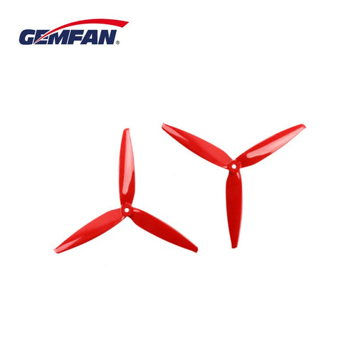 2Pairs 4PCS Gemfan Flash 7040 7 Inch 3-Blade Propeller CW & CCW For RC FPV Racing Drone Spare Parts