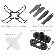 Original Eachine E58 Spare Parts 4pcs Protection Covers 4pcs Blades Clip Clamps 4pcs Gear Bearings 4pcs Propellers