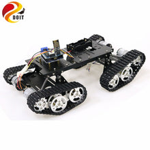 WiFi/Bluetooth/PS2 Control RC 4wd Robot Tank Chassis Kit with UNO R3 Board+ Motor Driver Board for Arduino DIY