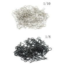 100pcs/lot 1/10 1/8 Stainless Steel Body Clips Pins For RC Car Racing Shell Wind Tail Parts