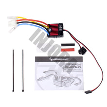 RC Model Car QUICRUN 1060 60A Waterproof Brushed ESC Speed Controller with 6V/3A BEC for 1:10 RC Car Parts
