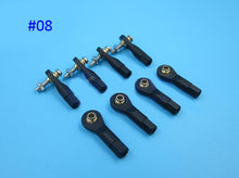 20Pcs M2/M2.5/M3 Plastic Ball Joint 2/3mm Tie Link Rod End Holder Wear Resisting Connector For Rc Boat Car Airplane Trucks Buggy