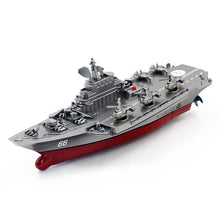 RC Boat Mini Warship 2.4G 4CH Remote Control Challenger Aircraft Carrier High-Speed Ship For Kids Hobby Toys