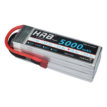 HRB FPV 450 500 7.4V 11.1V 14.8V 18.5V 22.2V 5000mAh 50C 100C 2S 3S 4S 5S 6S LiPo Battery For Traxxas Car Helicopter Boat