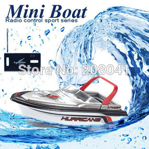 RC Boat Brand New Happy Cow 777-218 Remote Control Mini RC Racing Boat Model Speedboat with Original Package Kid Gift FSWB