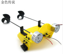 DIY Handmade Accessory Boat Ship Kit Electric Two Motor Propeller Power Driven for Remote Control Boat Model Robot F17929