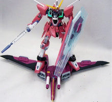 GAOGAO Gundam Model MG 1/144 Justice Freedom 00 Destiny Armor Unchained Mobile Suit Kids Toys With Holder