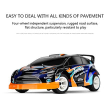 Wltoys A202 remote control car 1:24 electric 4wd remote control car 2.4G remote control desert off-road vehicle drift speed 35km