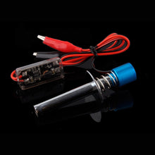 80100 6-12V Electronic Glow Plug Igniter with Alligator Clip for 1/10 Nitro Powered RC Car