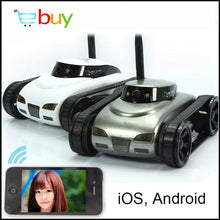 Mini Wifi Robot Camera RC Tank APP Real-time Controlled by IOS Android Smart Device for Children Kis Remote Control Toys Gifts