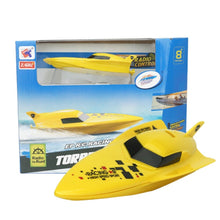RC water stunt motorboat children's toys 2.4G mini remote control boat children gifts