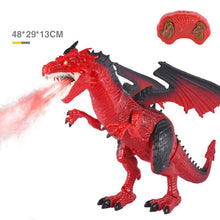 Remote Control RC Dragon Walking Dinosaur Toy with Light Sound Kids Toy Gifts FJ88