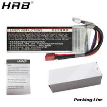 HRB 7.4V 2200mah Lipo Battery TRX 2S XT60 50C T Deans JST RC Parts For Traxxas Summit Slash VXL 1/16 4WD Monster Cars Airplanes