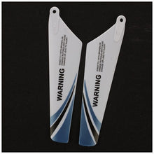 ABWE 4pcs spare blades for helicopter rotor rc S107, Blue