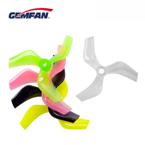 12Pairs 24PCS Gemfan 75mm Ducted Props PC 3-Blade Propeller CW CCW 5mm for 1408-1808 Motor Cinewhoop RC FPV Racing Drone