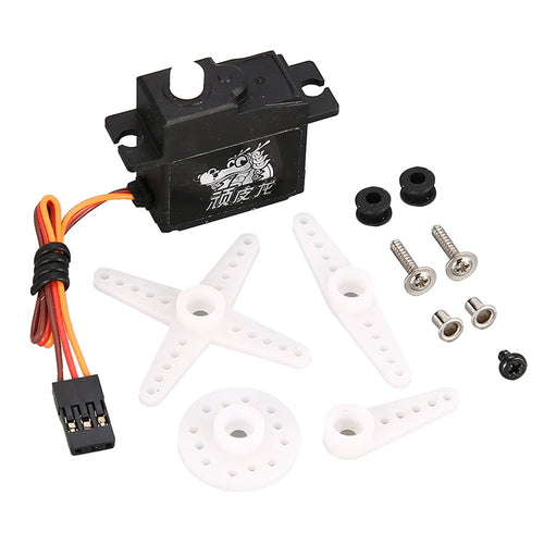 RC Car Steering Servo for RC 1/16 Climbing Crawler Car WPL B-1/B-24/C-14/C-24/B-16 Truck Part Spare Parts Accessories