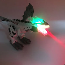 Interactive Dinosaur Dancing Walking Spray Mist Breathing Toy Child Gifts Robot Model DIY Toys