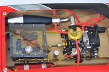 New DTRC G30E Hell Cat Catamaran 30CC Fiberglass Gasoline Racing Boat with 30CC Gasoline Engine